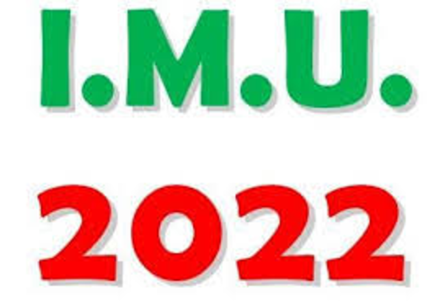 Aliquote IMU anno 2022.